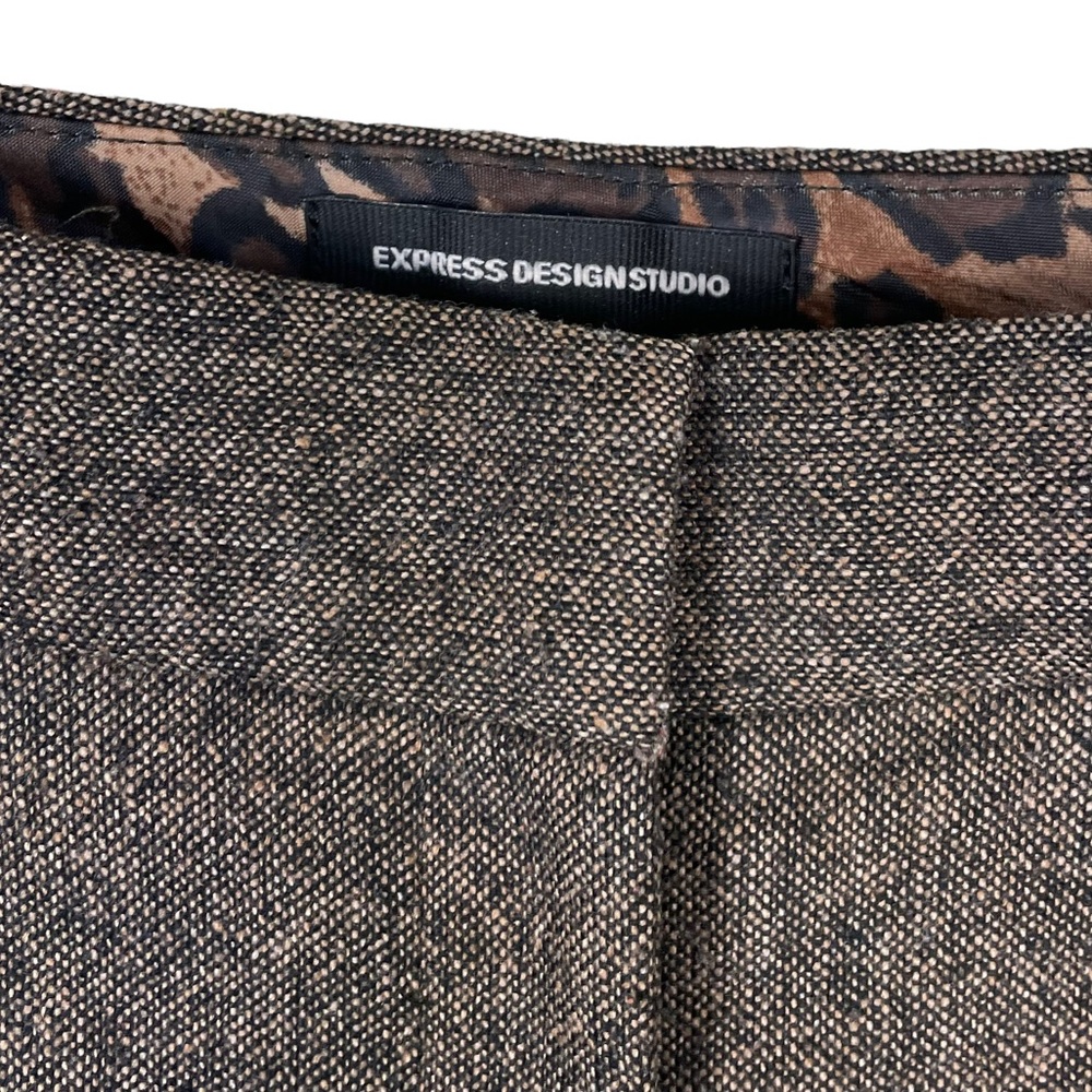 Express Design Studio Tweed Editor Trouser Size 6… - image 6
